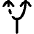 Navigation Arrow Alt Route Icon from Flex Line Set