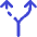 Navigation Arrow Alt Route Icon from Core Duo Set