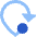 Navigation Arrow Mode Of Travel Icon from Sharp Flat Set