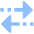 Navigation Arrow Multiple Stop Icon from Sharp Flat Set