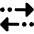 Navigation Arrow Multiple Stop Icon from Core Remix Set