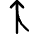 Navigation Arrow Ramp Left Icon from Core Line Set