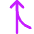 Navigation Arrow Ramp Left Icon from Core Neon Set