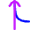 Navigation Arrow Ramp Left Icon from Flex Neon Set