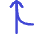 Navigation Arrow Ramp Left Icon from Flex Duo Set