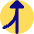 Navigation Arrow Ramp Right Icon from Core Pop Set