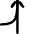 Navigation Arrow Ramp Right Icon from Flex Line Set