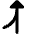 Navigation Arrow Ramp Right Icon from Core Remix Set