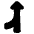 Navigation Arrow Ramp Right Icon from Plump Solid Set