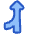 Navigation Arrow Ramp Right Icon from Plump Duo Set