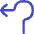 Navigation Arrow Roundabout Left Icon from Flex Duo Set