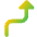 Navigation Arrow Turn Sharp Right Icon from Core Gradient Set