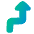 Navigation Arrow Turn Sharp Right Icon from Plump Gradient Set