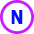 North Icon from Sharp Neon Set