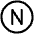 North Icon from Plump Line Set