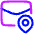 Postcode Pin Icon from Plump Neon Set