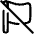 Unflag Icon from Plump Line Set