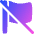 Unflag Icon from Plump Gradient Set