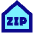 Zip Code Address Icon from Sharp Pop Set