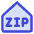 Zip Code Address Icon from Core Duo Set