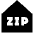 Zip Code Address Icon from Sharp Solid Set