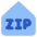 Zip Code Address Icon from Core Flat Set