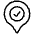 Style One Pin Check Icon from Ultimate Light - Free Set