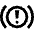 Dashboard Warning Icon from Nova Line - Free Set