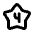 4 Star Icon from Rounded Line - Material Pro Set