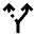 Alt Route Icon from Sharp Line - Material Pro Set
