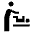Baby Changing Station Fill Icon from Sharp Fill - Material Symbols Set