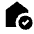 Confirm Home Fill Icon from Outlined Fill - Material Pro Set