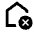 Delete Home Icon from Outlined Line - Material Pro Set