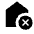 Delete Home Fill Icon from Outlined Fill - Material Pro Set