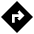 Directions Fill Icon from Sharp Fill - Material Pro Set