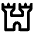 Fort Icon from Rounded Line - Material Pro Set