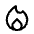 Local Fire Department Icon from Rounded Line - Material Symbols Set