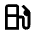Local Gas Station Icon from Outlined Line - Streamline Material Icons Set