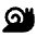 Snail Speed Slow Fill Icon from Rounded Fill - Material Pro Free Set