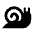 Snail Speed Slow Fill Icon from Outlined Fill - Material Pro Set
