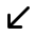 South West Icon from Rounded Line - Material Pro Set