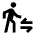 Transfer Within A Station Icon from Outlined Line - Material Pro Set