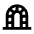 Tunnel Icon from Outlined Line - Material Pro Set