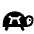 Turtle Speed Low Fill Icon from Outlined Fill - Material Pro Set