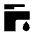 Water Tap Fill Icon from Sharp Fill - Material Pro Set