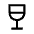 Wine Bar Icon from Outlined Line - Material Symbols Set