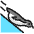 Marine Mammal Penguin Slide Icon from Ultimate Colors Set