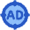 Advertising Audience Target Icon from Core Flat Set