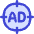 Advertising Audience Target Icon from Flex Duo Set
