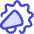 Advertising Megaphone Icon from Flex Duo Set